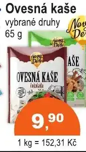 COOP DISKONT Ovesná kaše nabídka