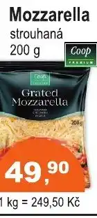 COOP DISKONT Mozzarella strouhaná nabídka