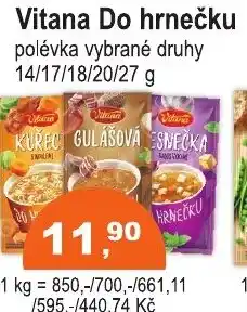 COOP DISKONT Vitana Do hrnečku nabídka