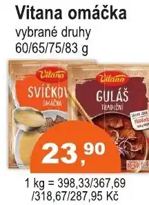 COOP DISKONT Vitana omáčka nabídka