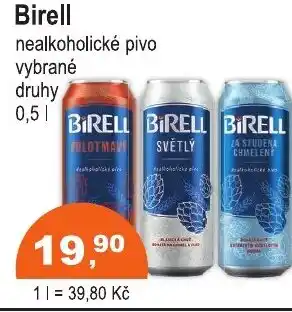 COOP DISKONT Birell nealkoholické pivo nabídka