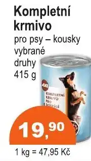 COOP DISKONT Kompletní krmivo pro psy - kousky nabídka