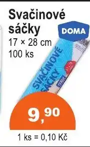 COOP DISKONT DOMA Svačinové sáčky nabídka