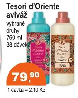 COOP DISKONT Tesori d'Oriente aviváž nabídka