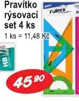 COOP DISKONT Pravítko rýsovací set nabídka
