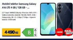 Datart Mobilní telefon Samsung Galaxy A16 LTE 4 GB / 128 GB nabídka