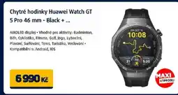 Datart Chytré hodinky Huawei Watch GT 5 Pro 46 mm - Black + nabídka