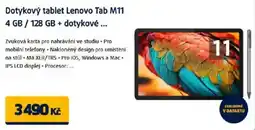 Datart Dotykový tablet Lenovo Tab M11 4 GB/128 GB + dotykové nabídka