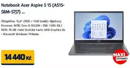 Datart Notebook Acer Aspire 5 15 (A515- 58M-57)7) nabídka