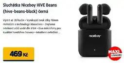 Datart Sluchátka Niceboy HIVE Beans (hive-beans-black) černá nabídka