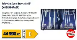 Datart Televize Sony Bravia 8 65" (K65XR80PAEP) nabídka