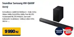 Datart Soundbar Samsung HW-Q600F černý nabídka