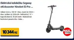 Datart Elektrická koloběžka Segway eKickscooter Ninebot E3 Pro nabídka