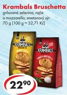 CBA Krambals Bruschetta, 70 g nabídka