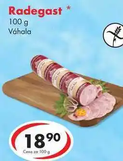 CBA Radegast, 100 g nabídka