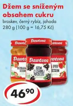 CBA Džem se sníženým obsahem cukru, 280 g nabídka