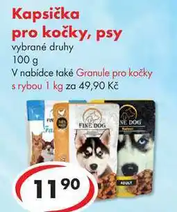 CBA Kapsička pro kočky, psy, 100 g nabídka
