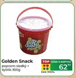 Tamda Foods Golden Snack popcorn sladký + kyblík 300g nabídka