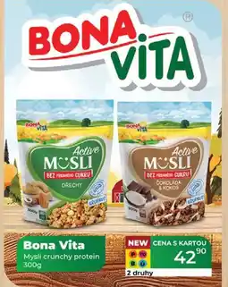 Tamda Foods Bona Vita Mysli crunchy protein 300g nabídka
