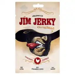 Tamda Foods Jim Jerky Sušené maso kuřecí jemně zauzené 23g nabídka