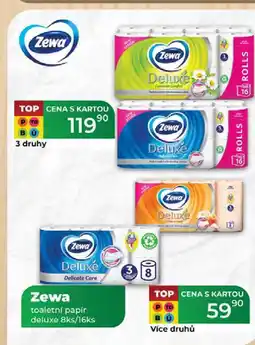 Tamda Foods Zewa toaletní papír deluxe 8ks/16ks nabídka