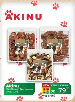 Tamda Foods Akinu Masička pamlsky pro psy 200g, 300g nabídka