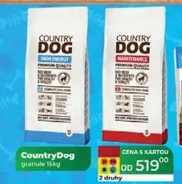 Tamda Foods CountryDog granule 15kg nabídka