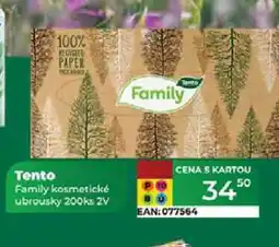 Tamda Foods Tento Family kosmetické ubrousky 200ks 2V nabídka