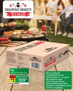 Tamda Foods TD grilovací brikety 5kg nabídka