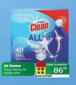 Tamda Foods At Home Clean tablety do myčky 40ks nabídka