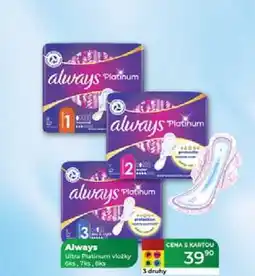 Tamda Foods Always Ultra Platinum vložky 6ks, 7ks, 8 ks nabídka