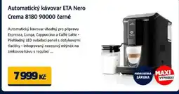 Datart Automatický kávovar ETA Nero Crema 8180 90000 černé nabídka