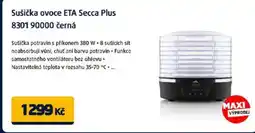 Datart Sušička ovoce ETA Secca Plus 8301 90000 cerna nabídka
