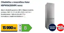 Datart Chladnička s mrazničkou Haier HDPW5620BNPK nerez nabídka