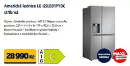 Datart Americká lednice LG GSLE81PYBC stříbrná nabídka