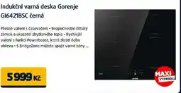 Datart Indukční varná deska Gorenje GI6421BSC černá nabídka