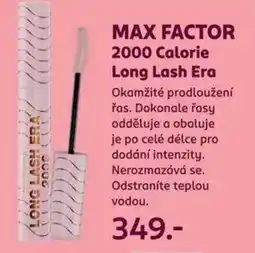 Rossmann MAX FACTOR 2000 Calorie Long Lash Era nabídka