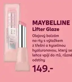 Rossmann MAYBELLINE Lifter Glaze nabídka
