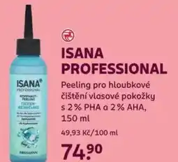 Rossmann ISANA PROFESSIONAL Peeling pro hloubkové čištění vlasové pokožky nabídka