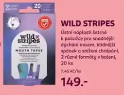 Rossmann WILD STRIPES Ústní náplasti šetrné nabídka
