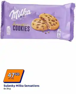 Action Sušenky milka sensations nabídka