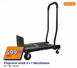 Action Přepravní vozík 2 v 1 werckmann nabídka