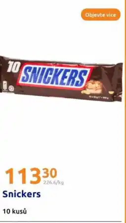 Action Snickers nabídka
