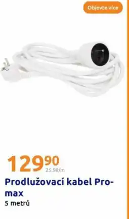 Action Prodlužovací kabel pro- max nabídka