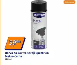 Action Barva na kov ve spreji spectrum matná černá nabídka