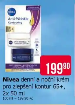 Teta NIVEA Denní a noční krém pro zlepšení kontur 65+ nabídka