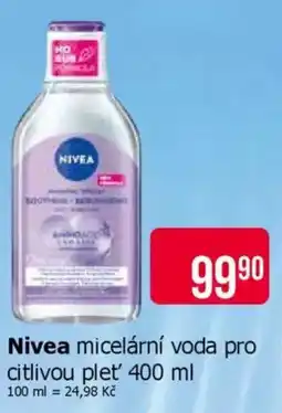 Teta NIVEA Micelární voda pro citlivou plet nabídka