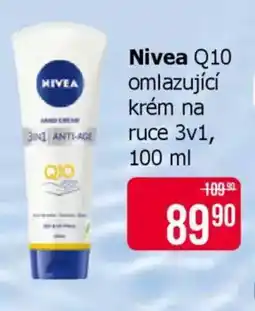Teta NIVEA Q10 omlazující krém na ruce 3v1 nabídka