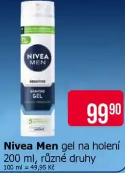 Teta NIVEA MEN Gel na holení nabídka