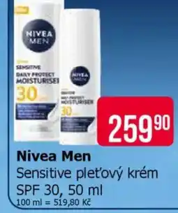 Teta NIVEA MEN Sensitive pleťový krém nabídka